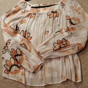 Summer top, sheer super cute!!